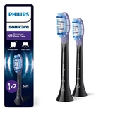 Schwarze Nachfüllpackungen für elektrische Zahnbürste HX9052/88 Premium Gum, 2 Stück, Philips Sonicare