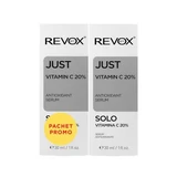 Pack sérum antioxydant avec 20% de vitamine C juste, 30 + 30 ml, Revox