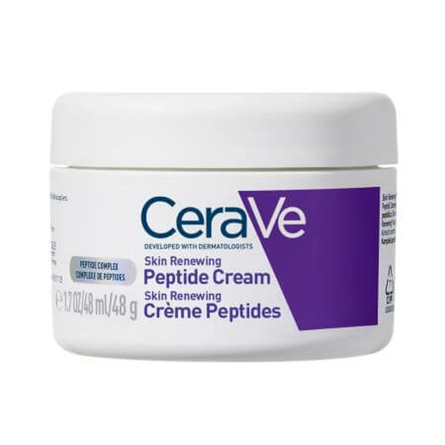 Crema renovadora con péptidos, 48 g, CeraVe
