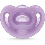 Nuk Sensitive Chupete ortodóntico de silicona con funda Mangekyu para 0-6 meses