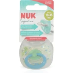 Nuk Signature Silicone Orthodontic Pacifier Frog - Green - Blue pour 18-36 mois