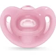Nuk Sensitive Silicone orthodontische fopspeen met etui Beige voor 6-18 maanden