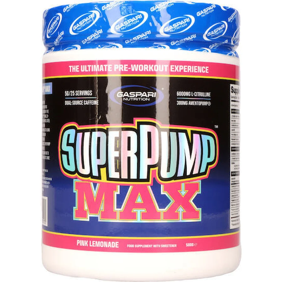 Gaspari Super Pump Max Slimming Supplement 500gr Pink Lemonade