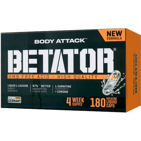 Body Attack Betator Suplemento Dietético Especial 180 cáps.