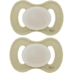 Lullaby Planet Sucettes en silicone Sucettes en dentelle verte pour 0-6 mois 2pcs