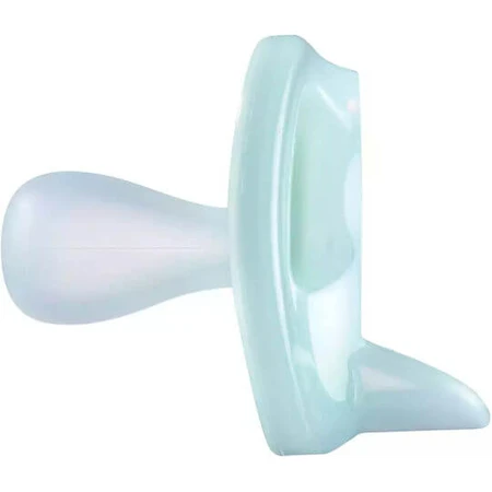 Chupete ortodóntico de silicona ultraligero Tommee Tippee amarillo/azul 6-18 meses, 2 unidades