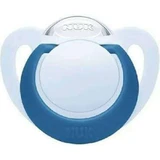 Nuk Star Silicon Pacifier with cover Light Blue / Blue for 18-36 months