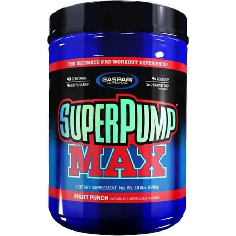 Gaspari Superpump Max Speciaal Dieetsupplement 640gr Vruchtensap