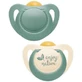 Nuk Orthodontisch Rubber Fopspeen Enjoy Nature - Groen voor 6-18 maanden 2st