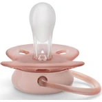 Philips Ultra Soft Silicone Soothers with Ultra Soft Cover - Pink / Purple for 0-6 months 2pcs