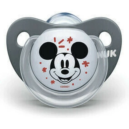 Nuk Mickey Sucette orthodontique en silicone pour 0-6 mois