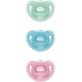 Nuk Sensitive Silicone Orthodontic Pacifier with Cover Light Blue pour 0-6 mois