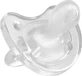Chicco 01809-01 Chupete ortodóntico de silicona con bolsa Transparente para 6-16 meses