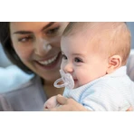 Chicco 01809-01 Silicone orthodontic pacifier with pouch Transparent for 6-16 months