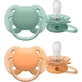 Philips Ultra Silicone Orthodontic Schnuller Grün/Rot für 18+ Monate 2 Stk.
