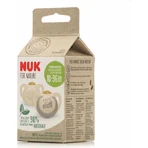 Nuk Natural Rubber Orthodontic Braces - Beige for 18-36 months 2pcs