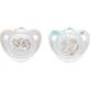 Nuk Lion King Silikon Schnuller - Grau für 6-18 Monate 2pcs