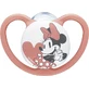 Nuk Space Mickey & Minnie Silicone orthodontic pacifier with Minnie pouch - Pink for 18-36 months