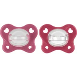 Chicco Physioforma Roze Silicone Fopspeen voor 16-36 maanden