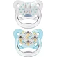 Dr. Brown's Silikon Kieferorthopädische Schnuller Transparent Blau Offen für 0-6 Monate 2pcs