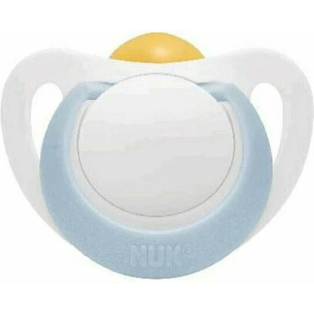 Nuk Star Couche en caoutchouc avec protection Bleu clair / Blanc pour 0-6 mois