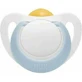 Nuk Star Couche en caoutchouc avec protection Bleu clair / Blanc pour 0-6 mois
