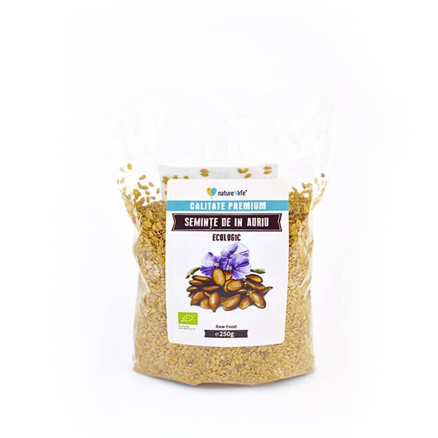 Comprar Semillas de lino doradas ecológicas, 250 gr, Nature4Life Semillas de lino doradas ecológicas, 250 gr, Nature4Life