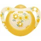 Nuk Star Orthodontic Rubber Flowers - Yellow for 6-18 months