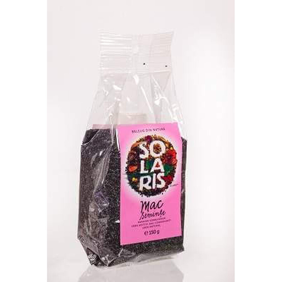 Buy Poppy seeds, 150 g, Solaris Poppy seeds, 150 g, Solaris