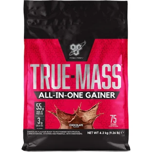 BSN True Mass Alles-in-één Gainer met Creatine & Chocoladesmaak 4,2kg