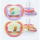 Philips Ultra Air Silicone Soothers Pacifier Purple for 18+ months 2pcs