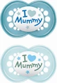Mam Silicone Orthodontische Mama Ik Hou Van Mama - N.v.t. voor 6-16 maanden 2st