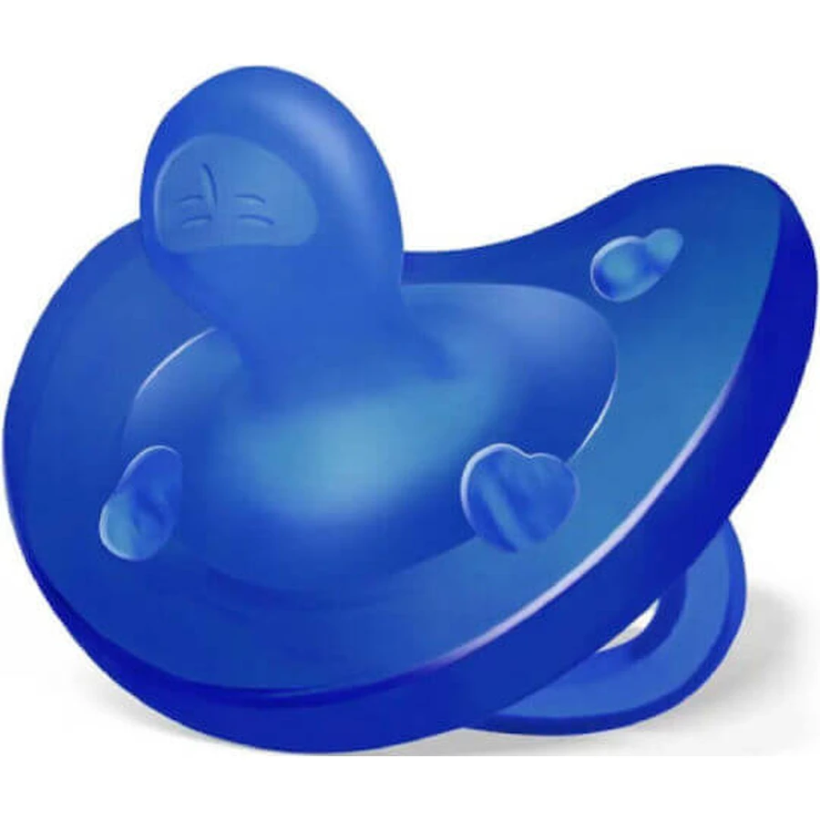 Chicco Physio Soft Silikon Schnuller Blau für 16-36 Monate