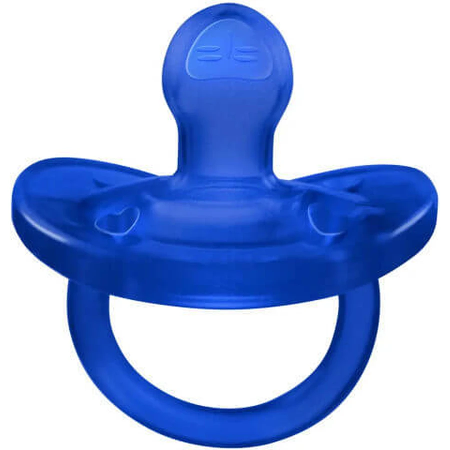Chicco Physio Soft Silikon Schnuller Blau für 16-36 Monate
