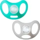 Tommee Tippee Appareil orthodontique en silicone bleu / gris pour 6-18 mois 2pcs