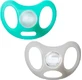 Tommee Tippee Silicone Orthodontische Beugel Blauw / Grijs voor 6-18 maanden 2st