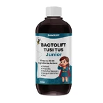 BactoLift Tusi Tus Junior - 100% natürlicher trockener und produktiver Hustensirup