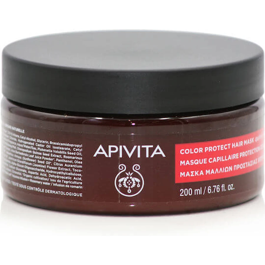 Apivita Color Protect Mascarilla Capilar Retenedora del Color 200ml