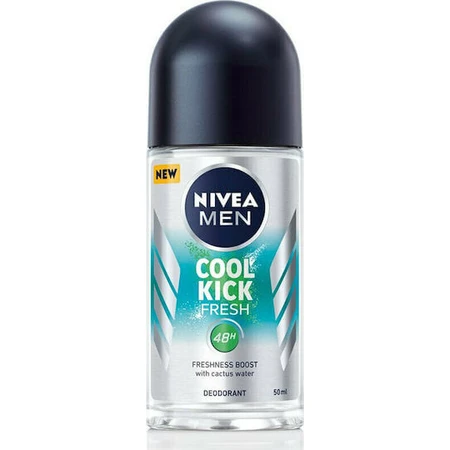 Nivea Men Cool Kick Fresh Deodorant 48h Roll-On 50ml