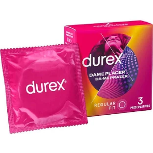 Durex Prezervative Music Give Me Pleasure Ribbed 3pcs