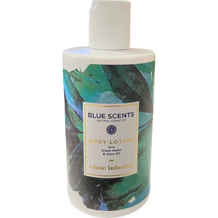 Blue Scents White Infusion Feuchtigkeitsspendende Körperlotion für trockene und empfindliche Haut 250ml