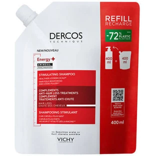 Vichy Dercos Energy+ Refill Haarshampoo gegen Haarausfall für alle Haartypen 1x400ml