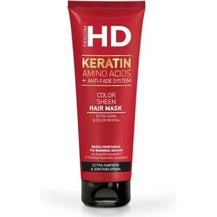Farcom HD Keratin Keratin Farbglanz Haarmaske Farberhaltende Haarmaske 250ml