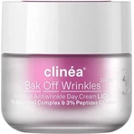 Clinea Bak Bak Off Wrinkles Light Light Anti-Ageing Tagescreme mit SPF20, Peptiden und Präbiotika 50ml