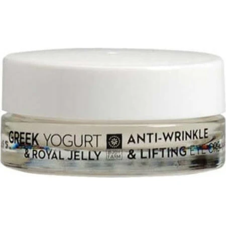 Bodyfarm Crème pour les yeux anti-âge et tonifiante au yaourt grec et à la gelée royale 15ml