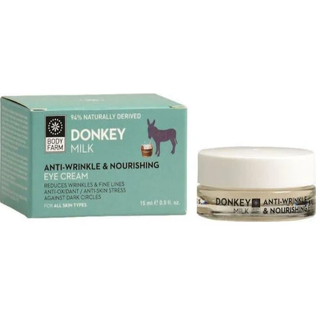 Bodyfarm Crème pour les yeux anti-âge et tonifiante au yaourt grec et à la gelée royale 15ml