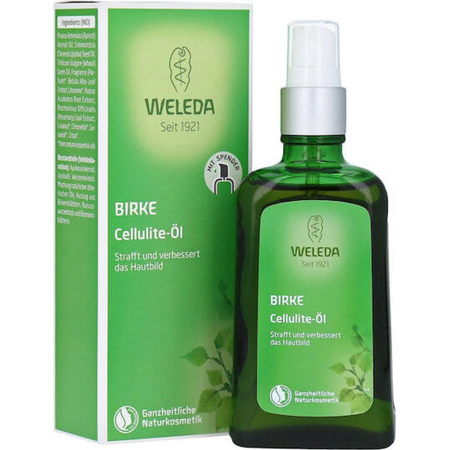 Weleda Abedul Aceite Anticelulítico Glúteos 100ml