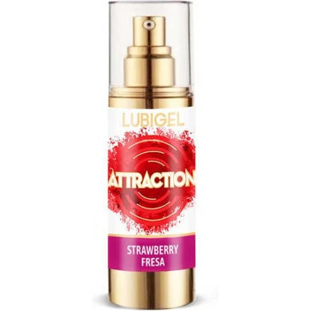 May Lubigel Vibrating Sensations Vibrating Sensations Attraction Lube Strawberry 30ml
