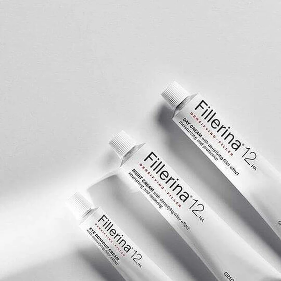 Labo 12HA Densifying-Filler Grade 5 Crème anti-âge et tonifiante pour les yeux à l'acide hyaluronique pour les peaux matures 15ml