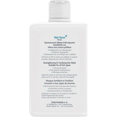Frezyderm Hair Force Haarmaske gegen Haarausfall 200ml